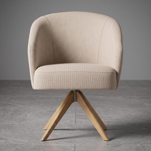 Milano Swivel Chair in Loop with wooden base.jpg