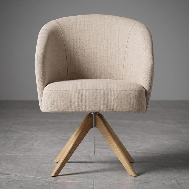Milano Swivel Chair in Loop with wooden base.jpg
