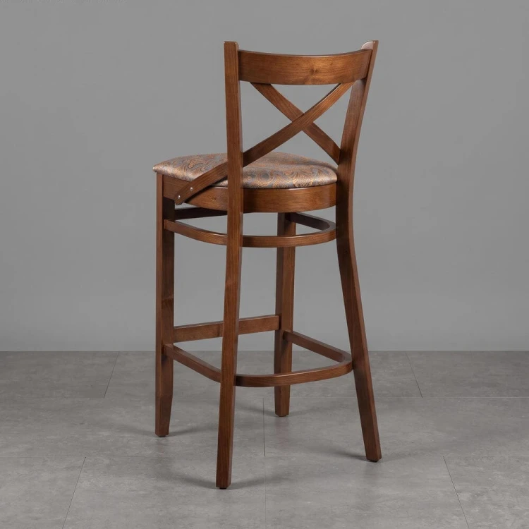 Windsor – Wooden Bar Stool with Upholstered Seat2.jpg