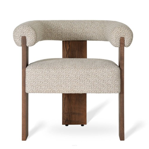 Dante Chair Customised Solid Wood Legs Contemporary and Handcrafted Dining Chair1