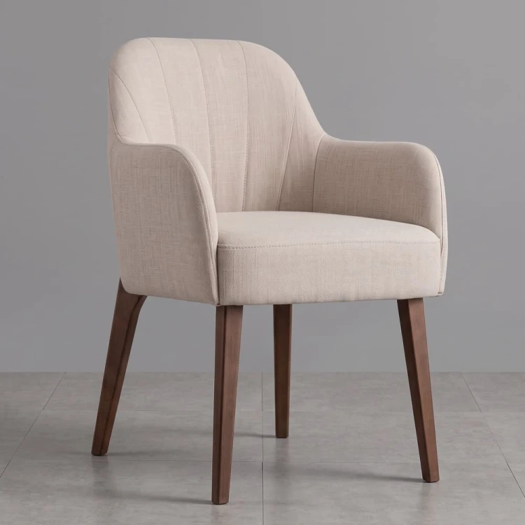 Hampton Dining Chair in Golden fabric.jpg