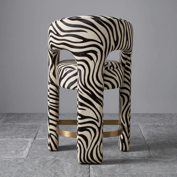 Camden Loop Counter Stool Zebra rear.jpg