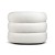 Duffy - swivel armchair for the living room in white fabric4