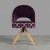 Primrose Swivel Dining Chair in Silk Velvet and Scarabeo.jpg