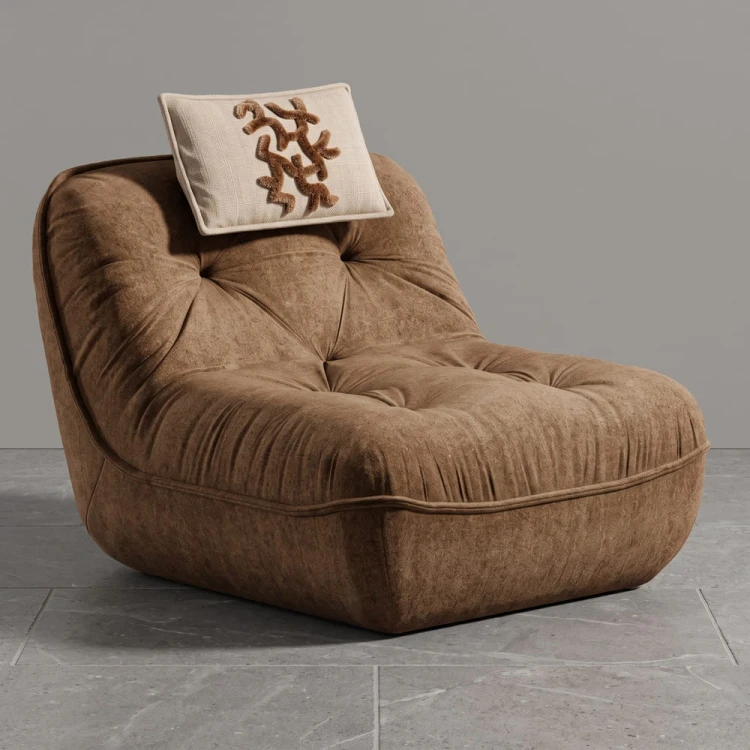 Embrace chair in Mohair Velvet and Versi Liberi brown.jpg