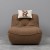 Embrace chair in Mohair Velvet and Versi Liberi brown front(1).jpg