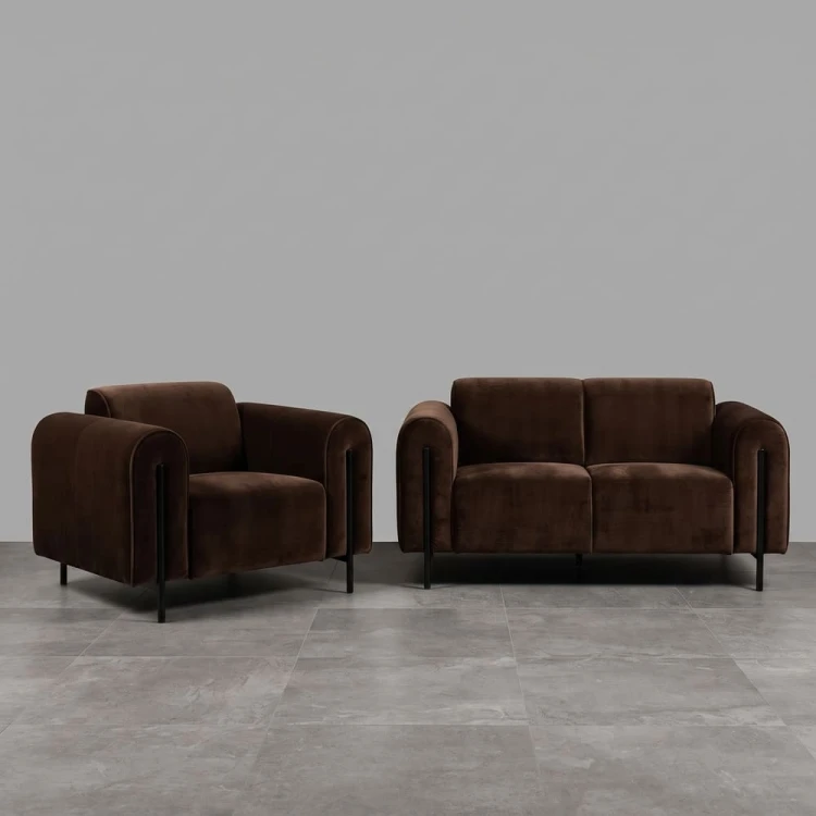 Ellery Sofa and Armchair in Mohair Velvet.jpg