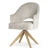 The Goda Supreme Wood swivel chair combines modern design with comfort.1