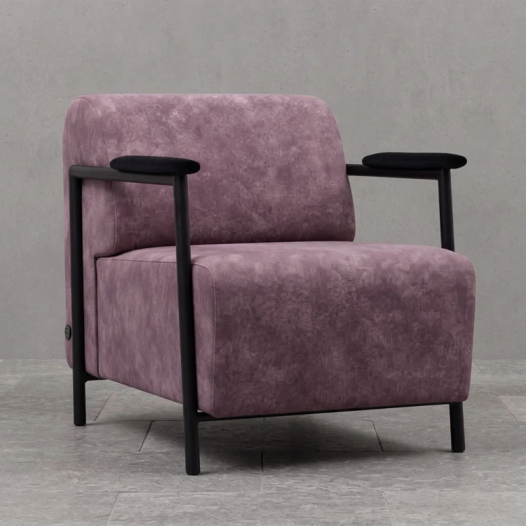 Peeble Accent Chair in Nuvolari with black arms (1).jpg
