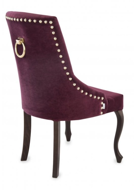 Alexis Chair- Custom Made, Glamour , Solid Wood legs, Ludwig legs as an option12